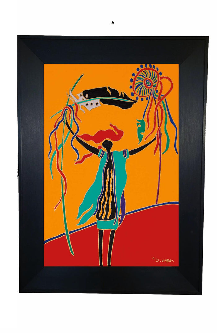 Dawn Oman The Healer Wall Art | Native Art Canada