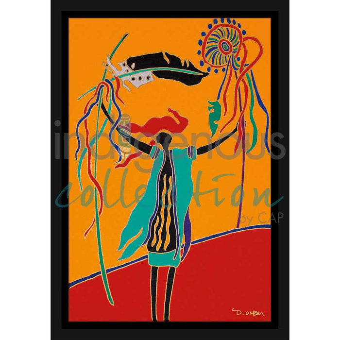 Dawn Oman The Healer Wall Art | Native Art Canada