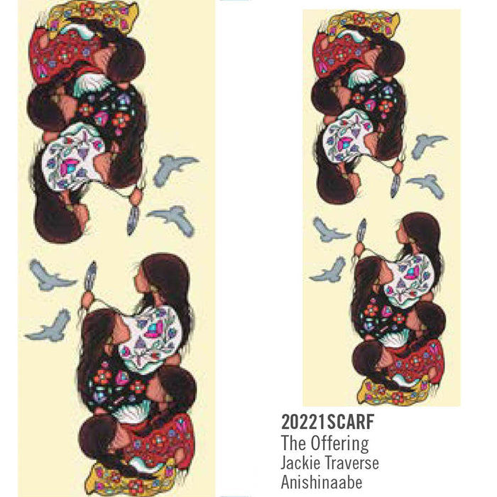 The Offering by Anishinaabe artist Jackie Traverse