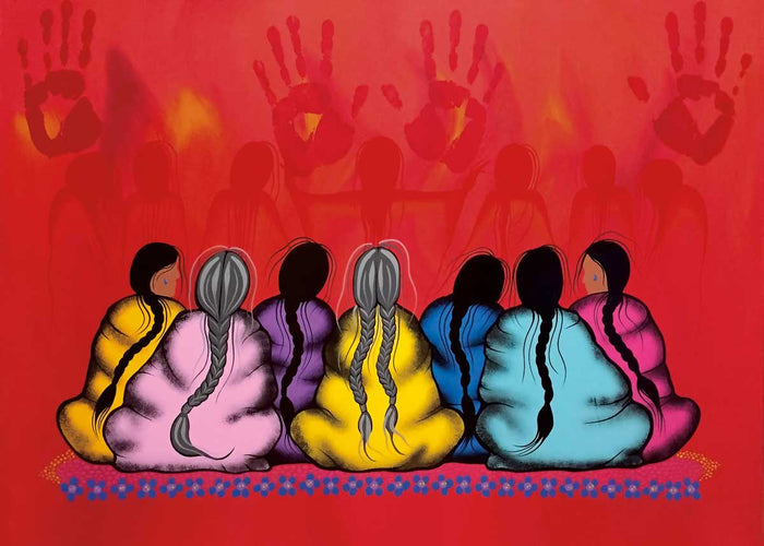 The Sacredness of Women indigenous art gift by Simone McLeod Canada