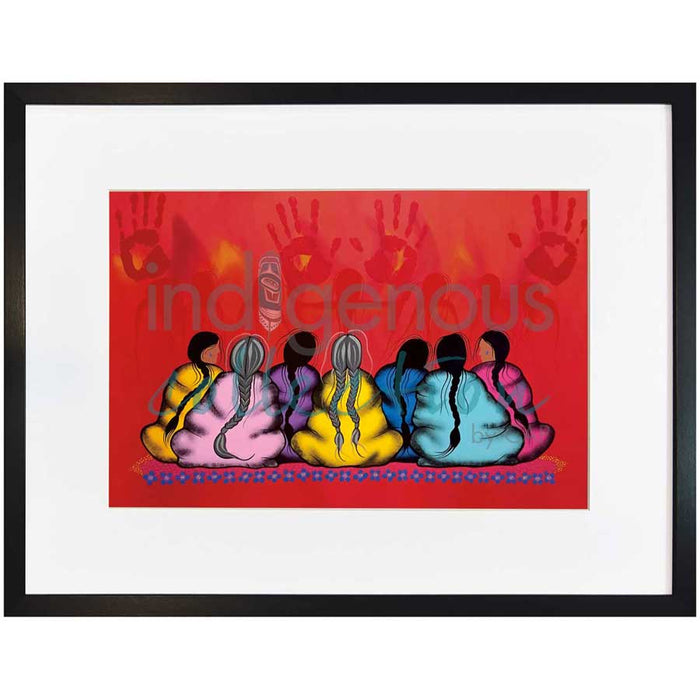Simone McLeod The Sacredness of Women Wall Art | Native Art Canada