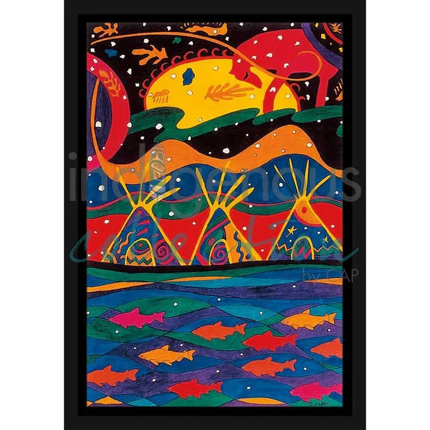 Dawn Oman This Land Wall Art | Native Art Canada