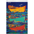 Three Dories Bagged Poster
