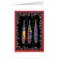 Dawn Oman Three Feathers Wall Art | Native Art Canada