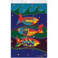 Three Fish Bagged Poster