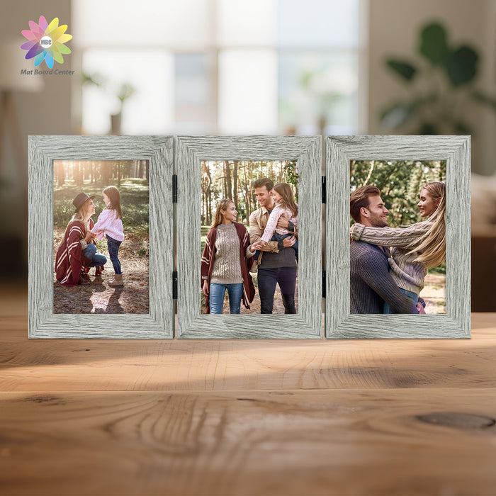 Three Picture Frame for Three 4x6 Pictures (8 Pcs per Box)