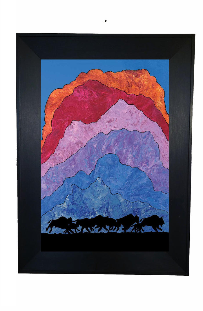 Victoria McKinney Thunder Wall Art | Native Art Canada
