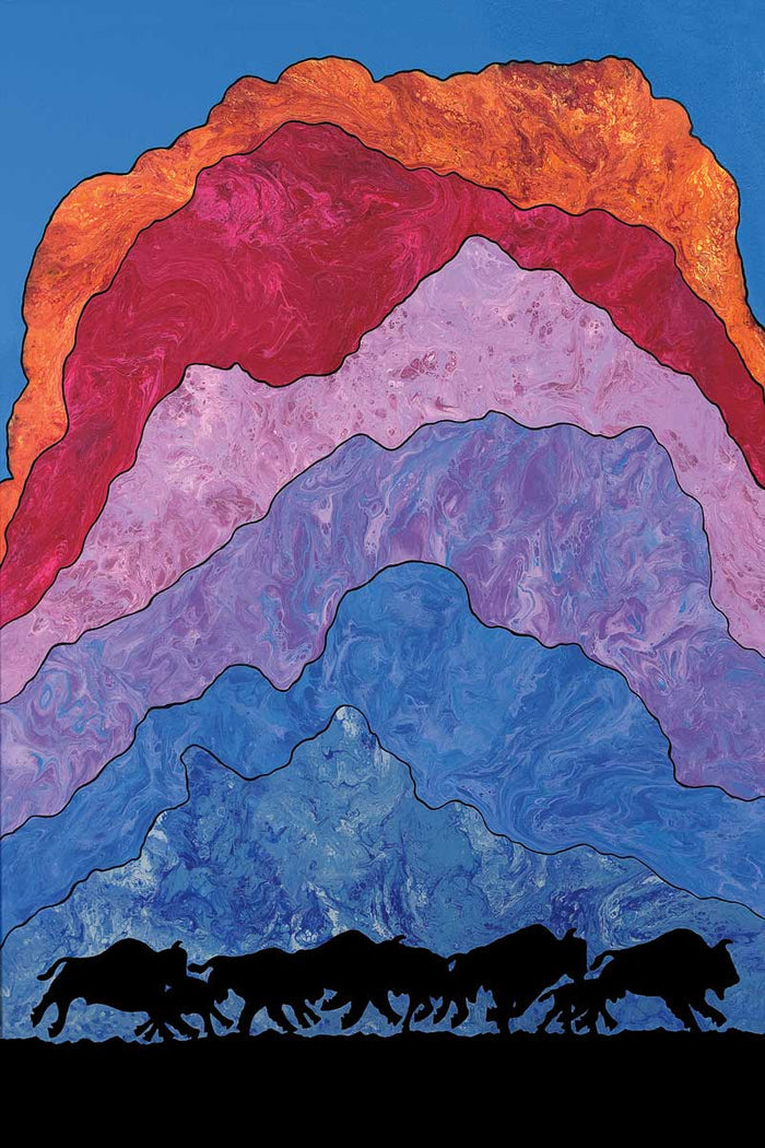 Victoria McKinney Thunder Wall Art | Native Art Canada