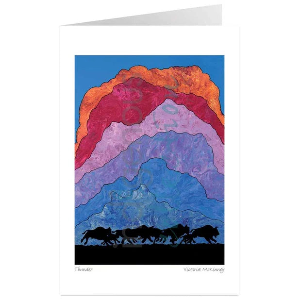 Victoria McKinney Thunder Wall Art | Native Art Canada