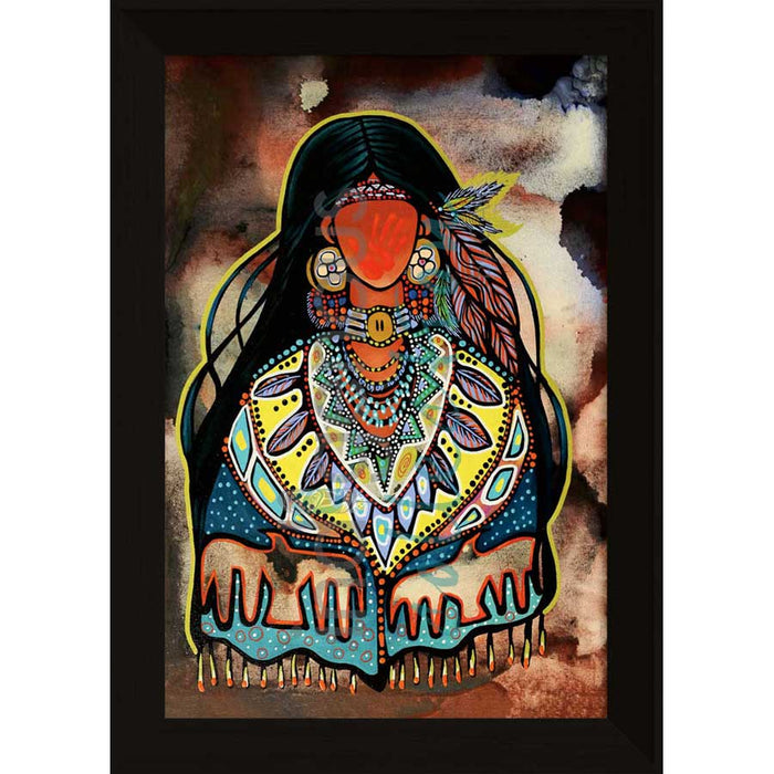 Jackie Traverse Thunderbird Woman Wall Art | Native Art Canada