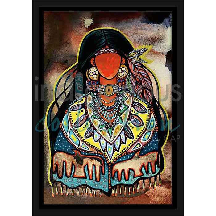 Jackie Traverse Thunderbird Woman Wall Art | Native Art Canada