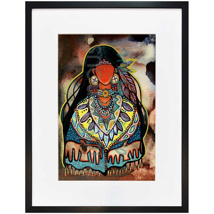 Jackie Traverse Thunderbird Woman Wall Art | Native Art Canada