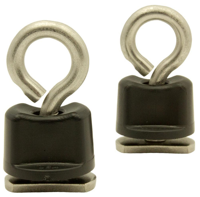 Tie-Down Eyelet, Track Mount, 2 pack