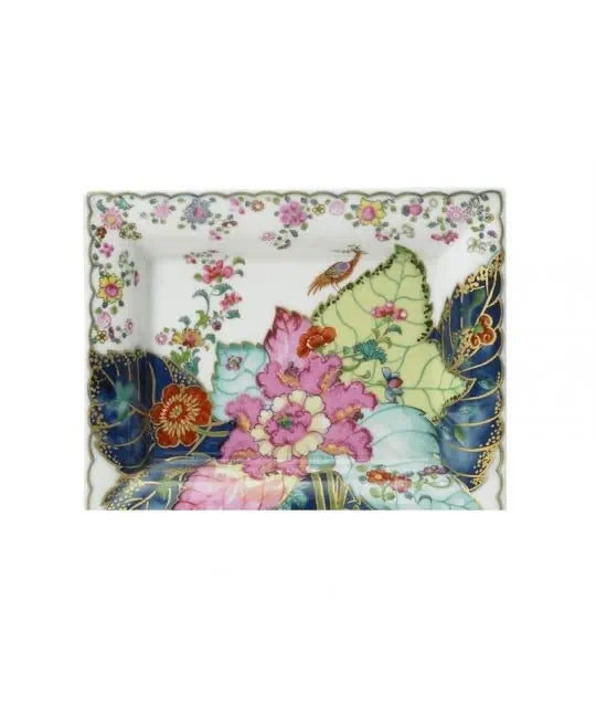 TOBACCO LEAF RECTANGULAR TRAY