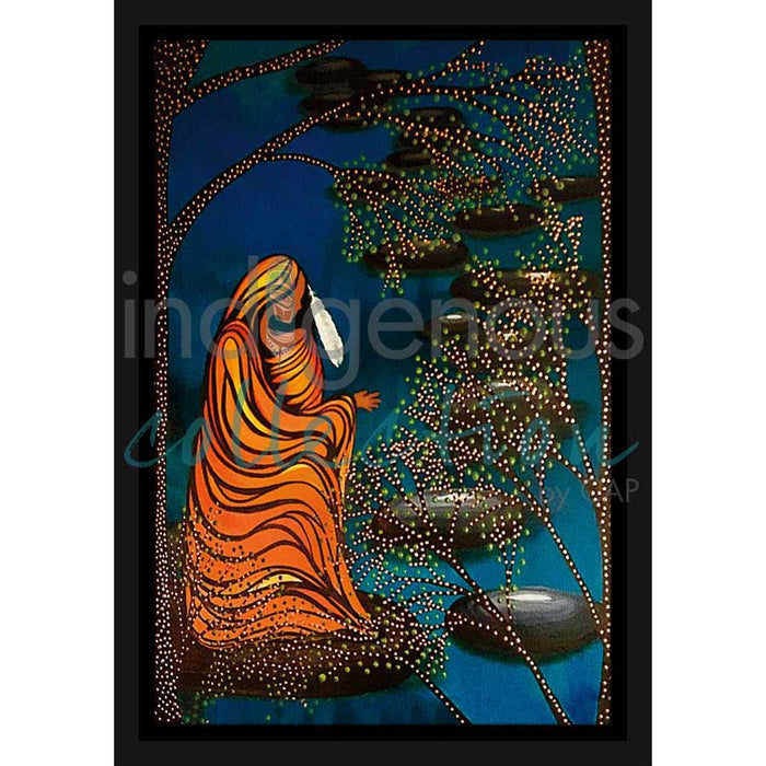 Betty Albert Water Prayer Wall Art | Native Art Canada