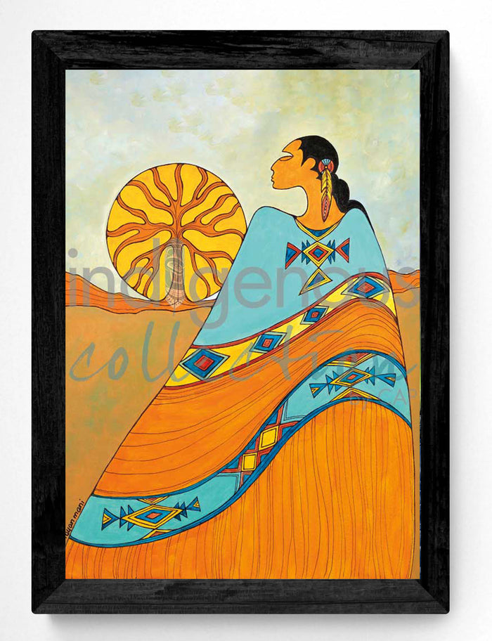 Maxine Noel Tree of Life  Wall Art | Native Art Canada