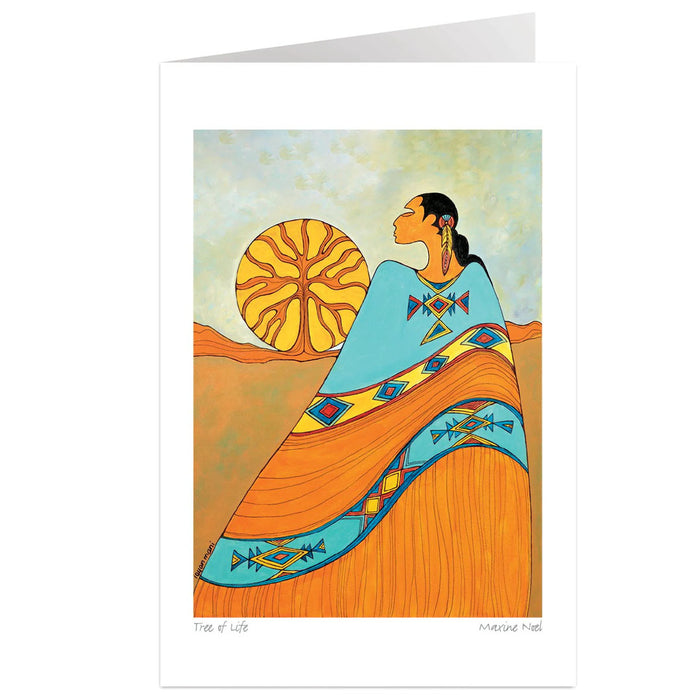 Maxine Noel Tree of Life  Wall Art | Native Art Canada