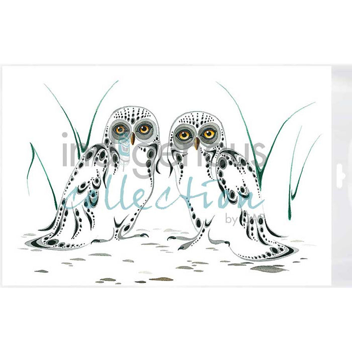 Two Owls Bagged Poster