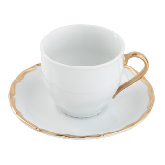 Ultra-White Birmingham Gold - Teacup