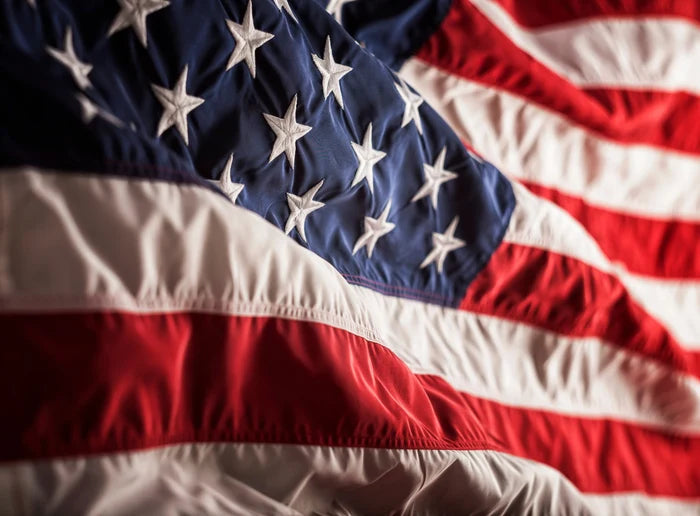 U.S.A. 5' x 9.5' Cotton (Casket Flag)