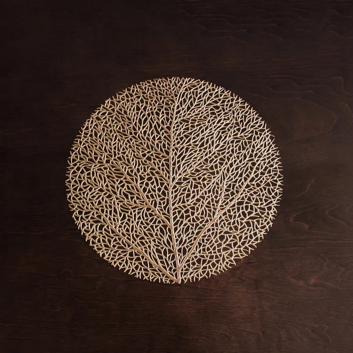 VIDA Coral Round Placemats | Set of 4
