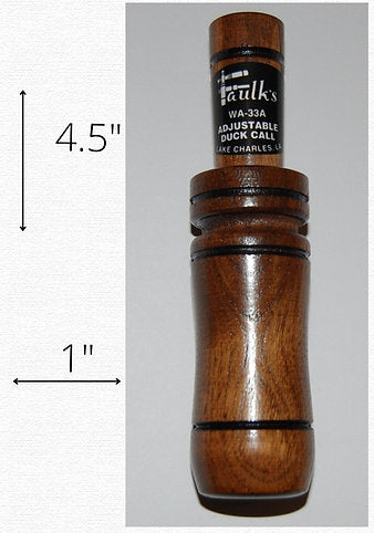 WA-33A Deluxe Adjustable Duck Call