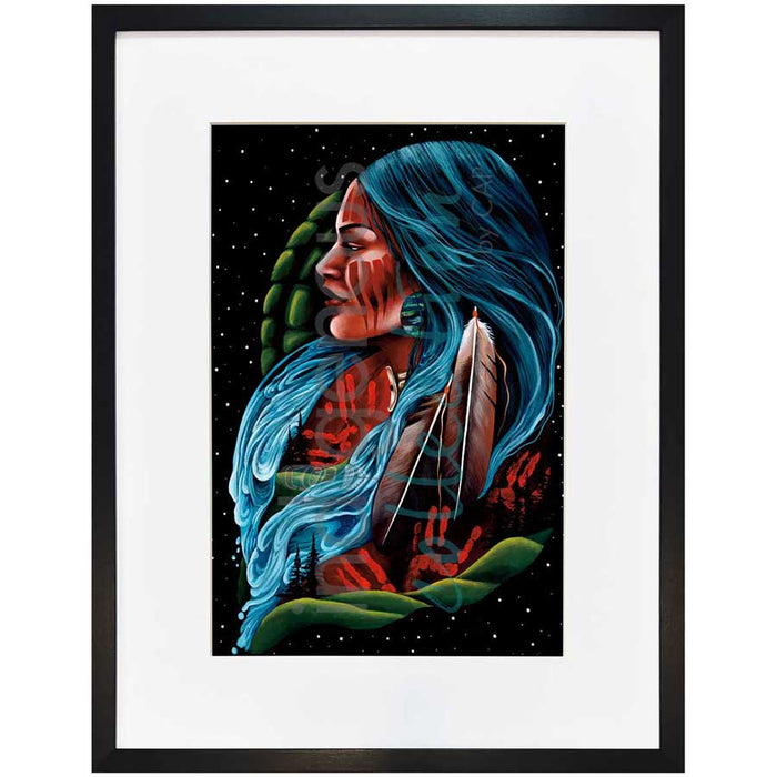 Jackie Traverse Thunderbird Woman Wall Art | Native Art Canada