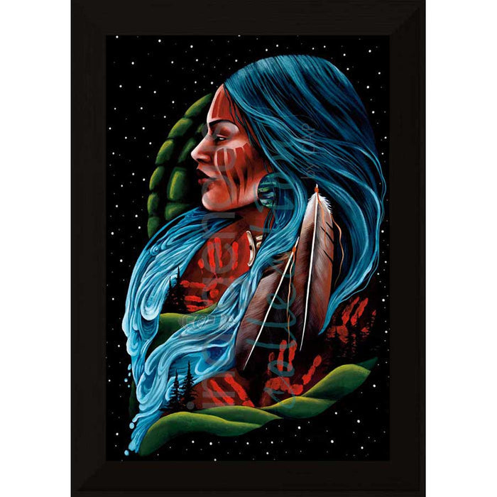 Jackie Traverse Thunderbird Woman Wall Art | Native Art Canada