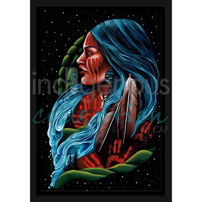 Jackie Traverse Thunderbird Woman Wall Art | Native Art Canada