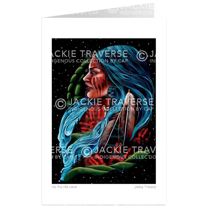 Jackie Traverse Thunderbird Woman Wall Art | Native Art Canada