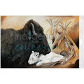 White Buffalo Bagged Poster