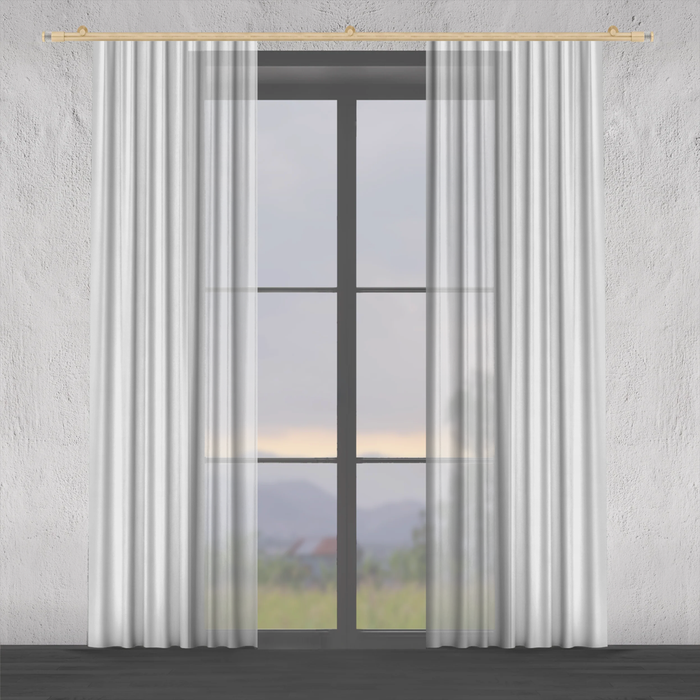 White House Sheer Curtains