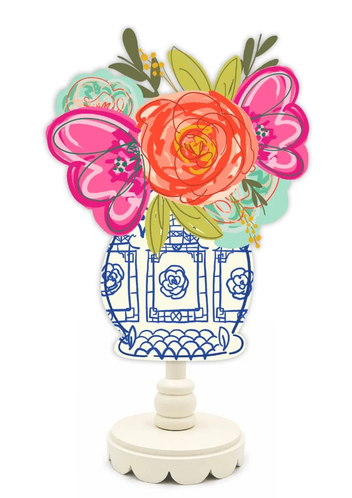 Wild Chinoiserie Topper