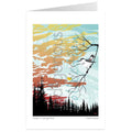 Mark Preston Winter is Coming Bird Art Card | Native Art Canada