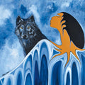 Winter Protection indigenous art gift by Maxine Noel Canada