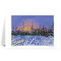 Jean Taylor Winters Dusk Art Card | Native Art Canada
