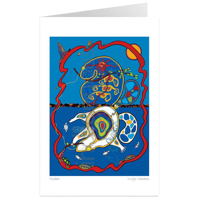 Kristy Cameron Wisdom Wall Art | Native Art Canada