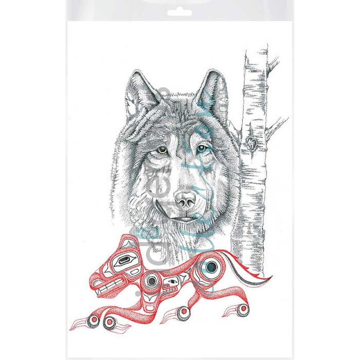 Wolf Bagged Poster