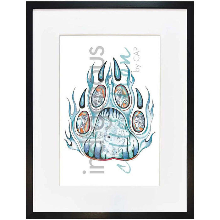 Hubert V. Billy Wolf Pack II Wall Art | Native Art Canada