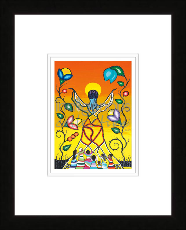 Dawn Chartrand Women Rising with Grandmothers Wall Art | Native Art Canada