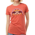 Women's Buffaloes (MashkodeBiizhikina) fitted Tshirt, design by Storm Angeconeb indigenous art gift by Storm Angeconeb Canada