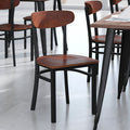 Walnut Wood Seat Dining Chair
