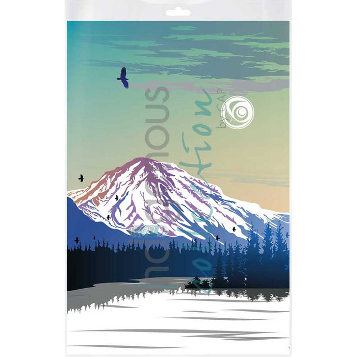 Yukon Mountain Bagged Poster